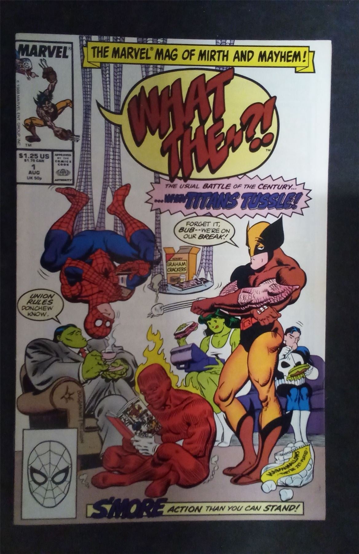 What The--?! #1 1988 marvel Comic Book