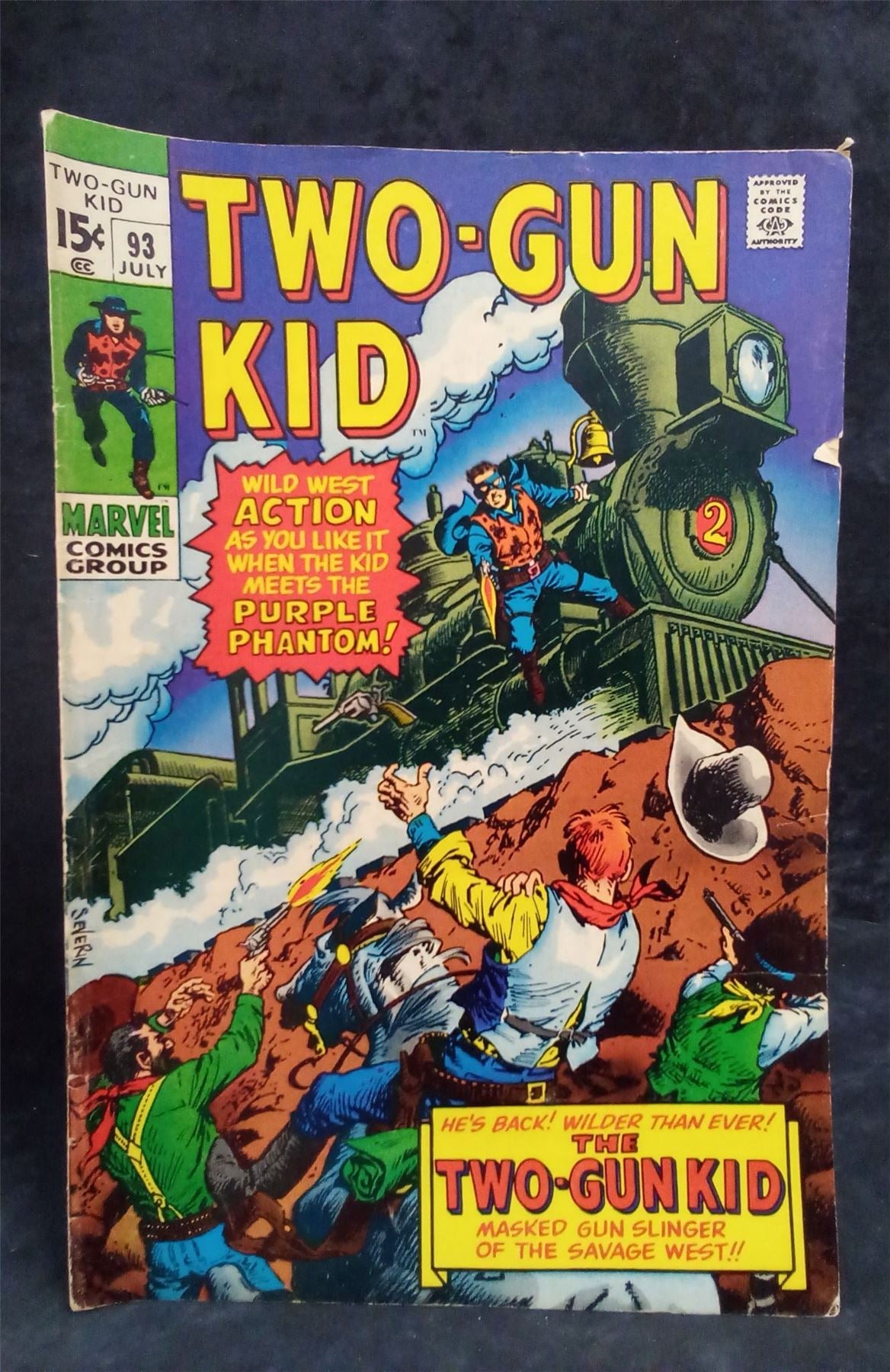 Two-Gun Kid #93 1970 Marvel Comics Comic Book
