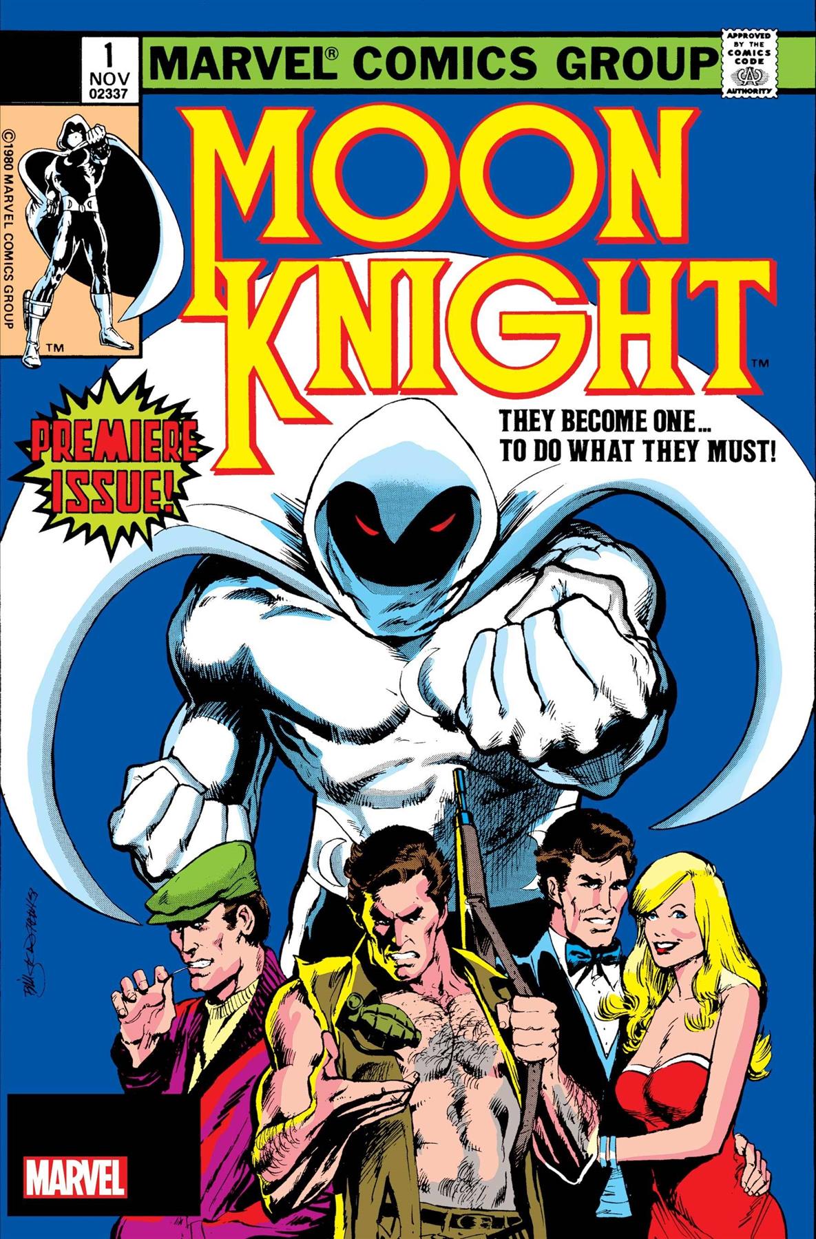 Moon Knight #1 Facsimile Edition Marvel Prh Comic Book