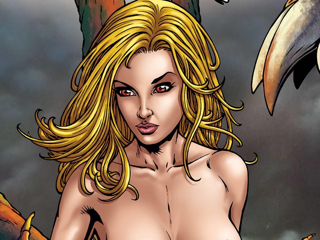 Hellina Stunning Nude Bag Set (3ct) Boundless Comics Comic Book