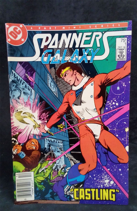 Spanner's Galaxy #1 Newsstand Edition 1984 DC Comics Comic Book