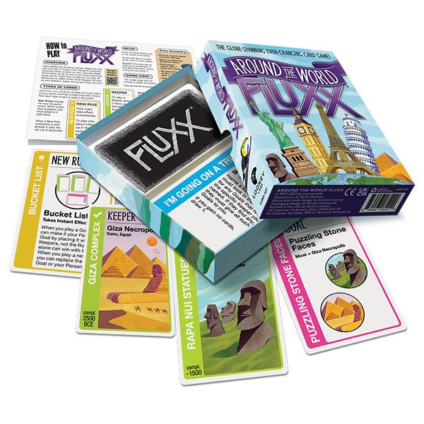 Fluxx: Around the World Fluxx By Looney Labs