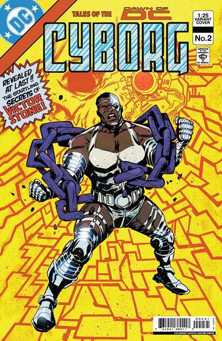 Cyborg #2 (Cvr C Inc 1:25 Greene Card Stock Var)  Comic Book 2023