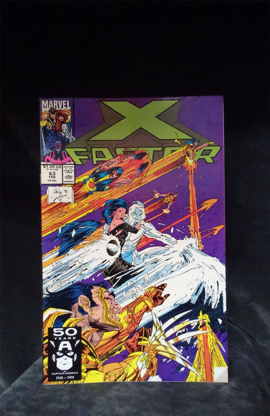 X-Factor #63 1991 Marvel Comics Comic Book