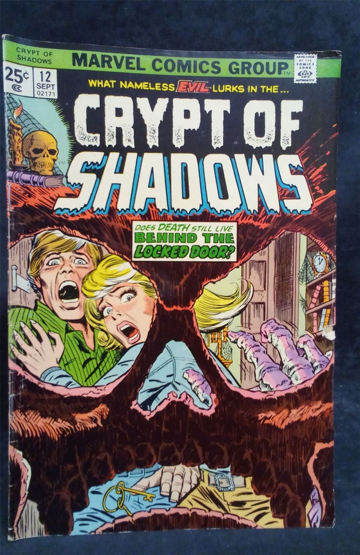 Crypt of Shadows #12 1974 Marvel Comics Comic Book