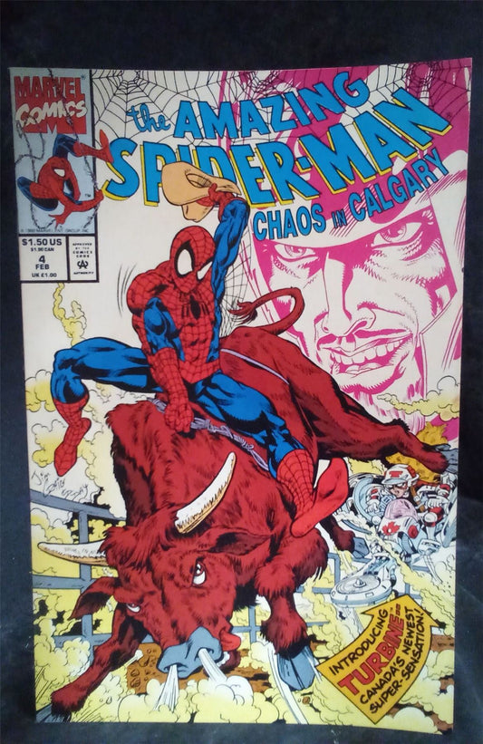 The Amazing Spider-Man: Chaos in Calgary #4 1992 Marvel Comics Comic Book