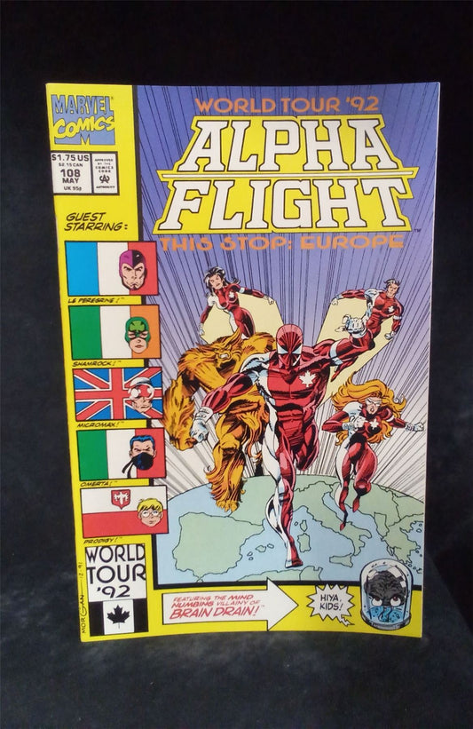 Alpha Flight #108 1992 Marvel Comics Comic Book