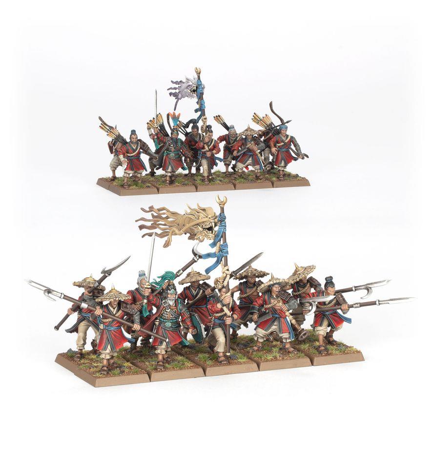 Warhammer: The Old World- Grand Cathay: Peasant Levy 06-214 by Games Workshop