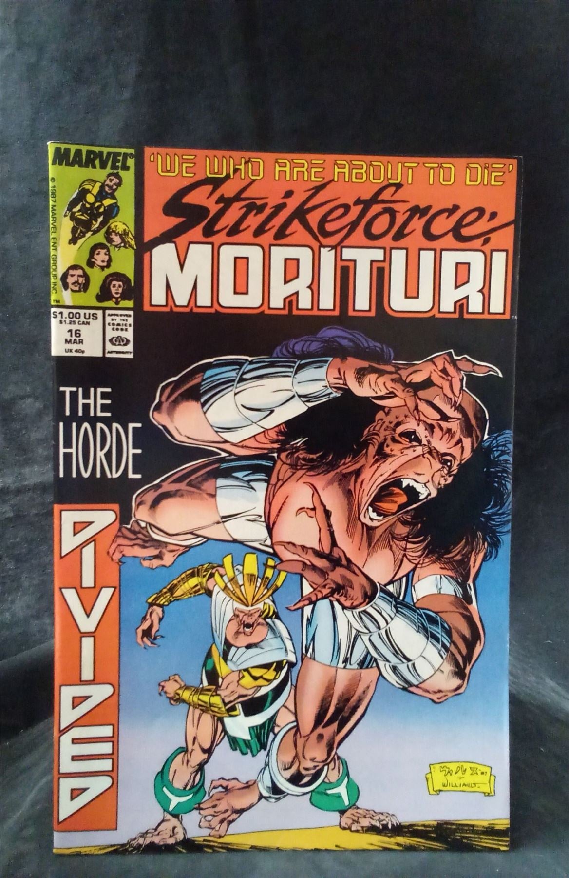 Strikeforce: Morituri #16 1988 Marvel Comics Comic Book