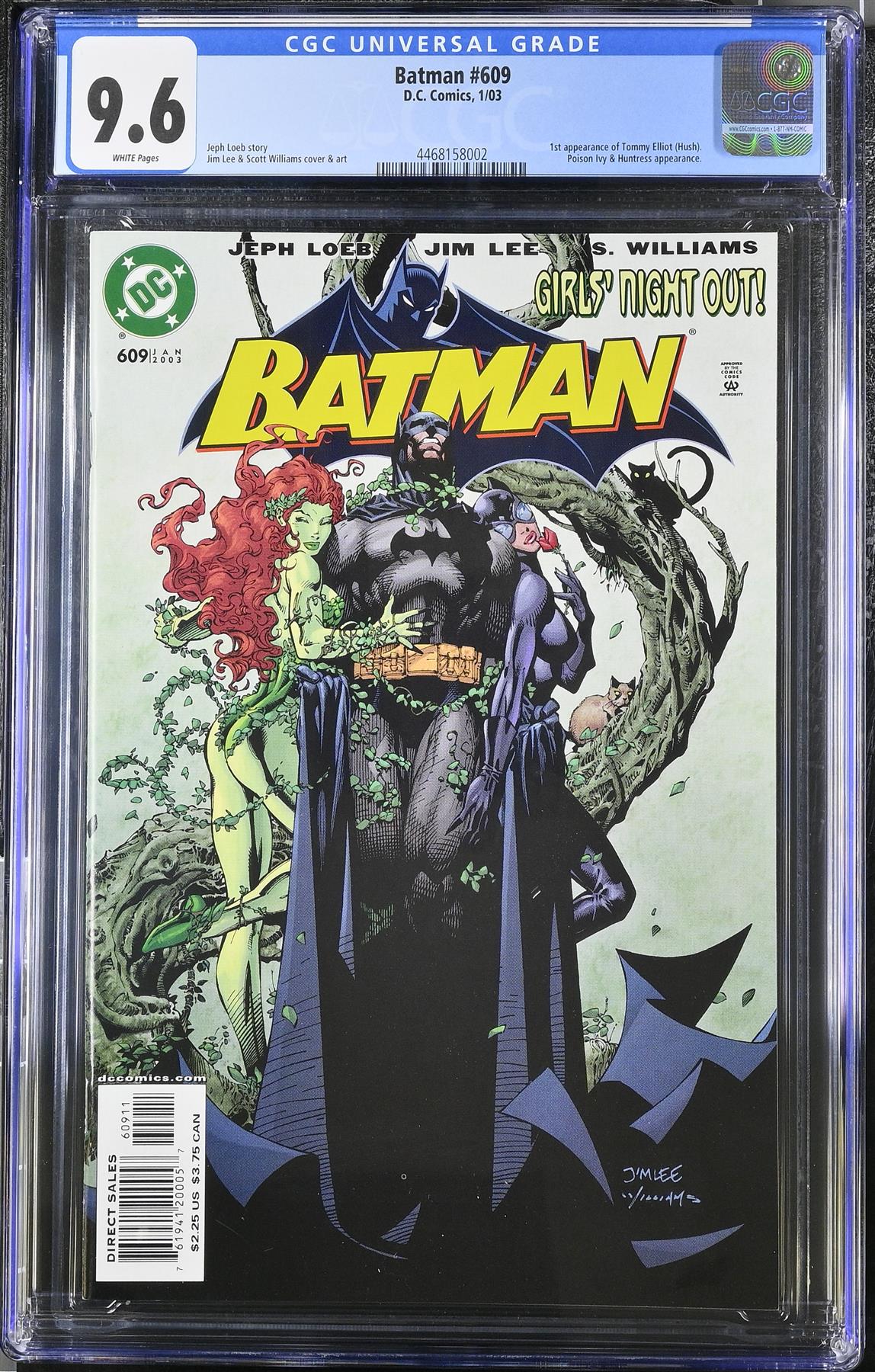 Batman #609 DC Comics CGC 9.6 Graded Comic Book