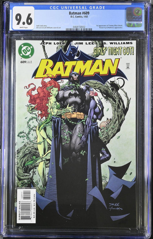 Batman #609 DC Comics CGC 9.6 Graded Comic Book