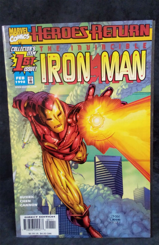 Iron Man #1 1998 Marvel Comics Comic Book