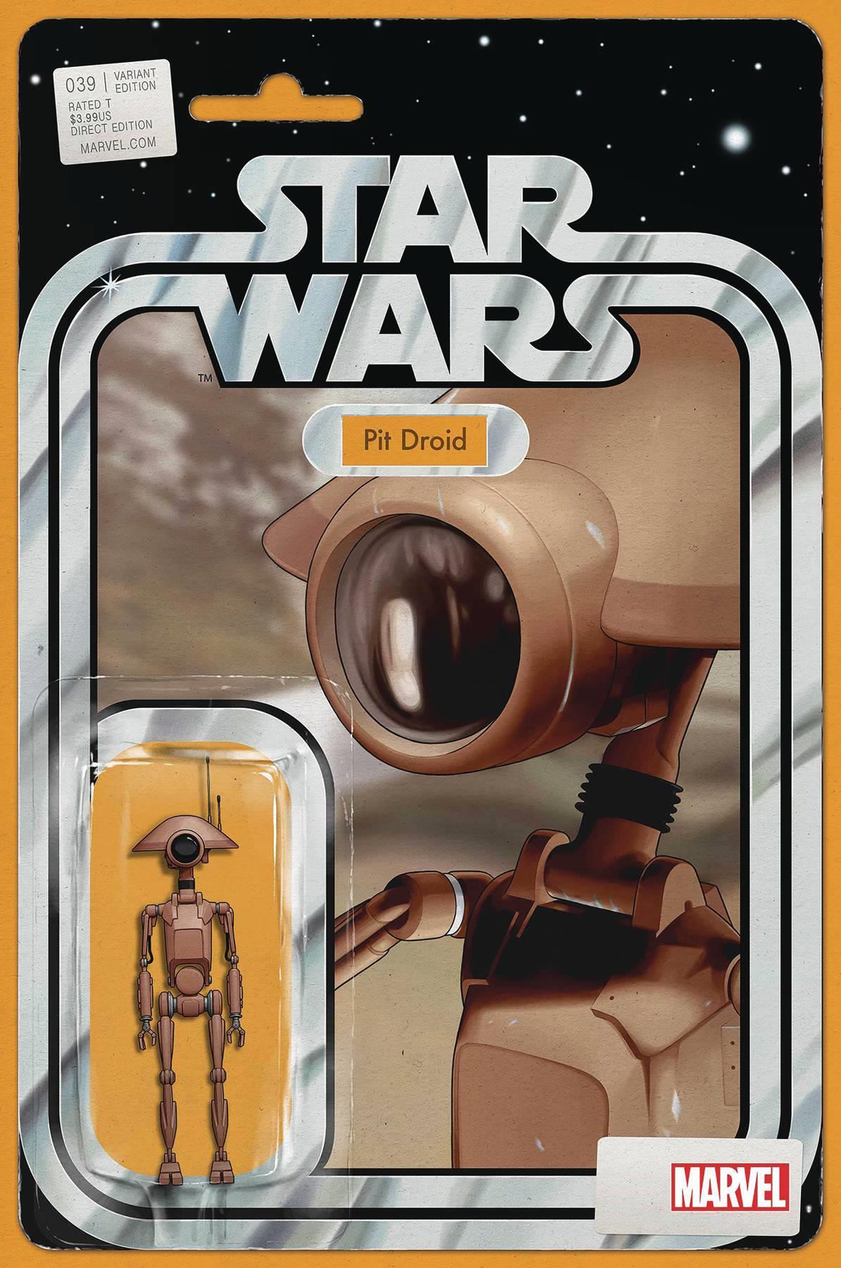 Star Wars #39 John Tyler Christopher Action Figure Var (John Tyler Christopher Action Figure Var) Marvel Prh Comic Book 2023