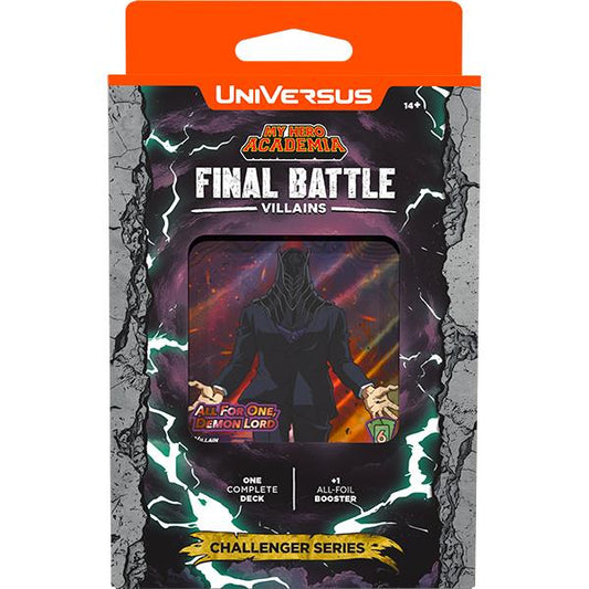 UniVersus CCG My Hero Academia Final Battle- Challenger Series: Villians Deck By Jasco Games