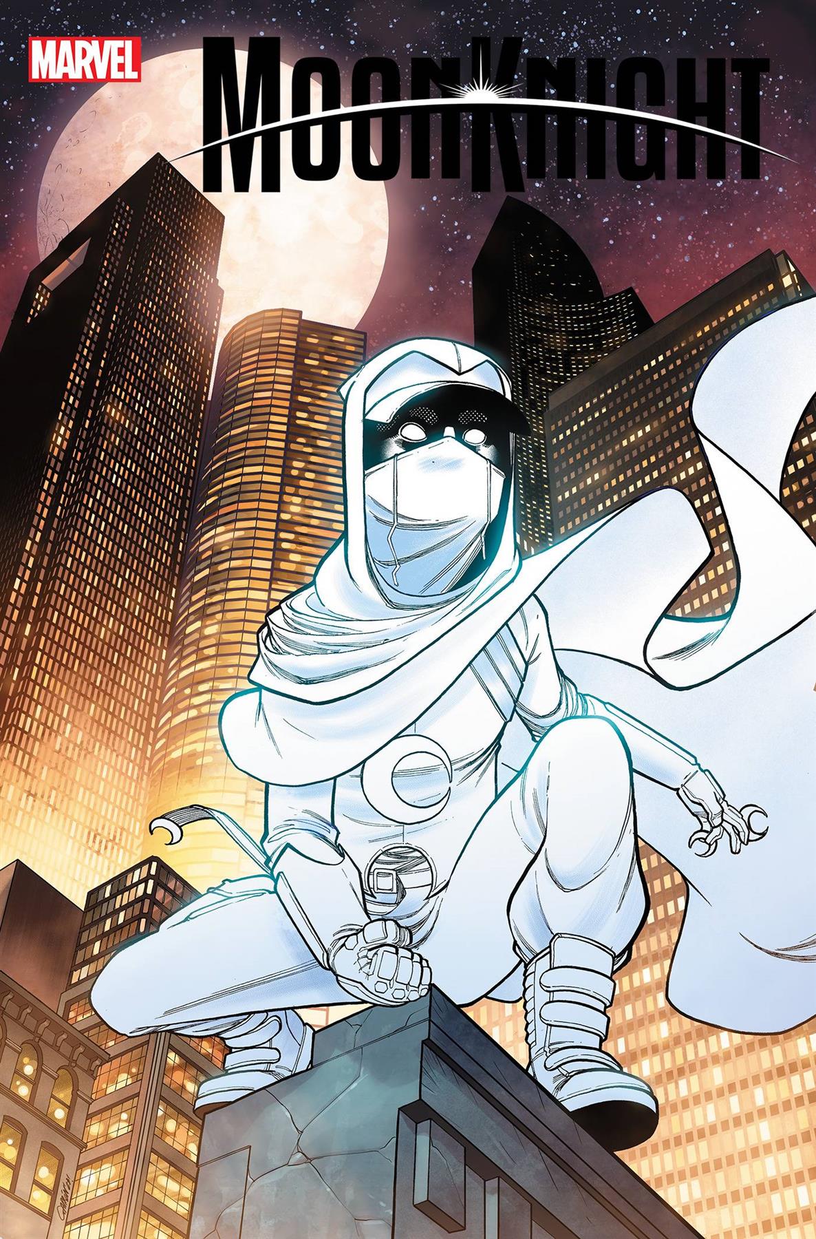 Moon Knight #28 Javier Garron New Champions Var (Javier Garron New Champions Var) Marvel Prh Comic Book 2023