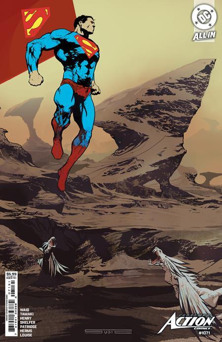 Action Comics #1071 Cvr C Stevan Subic Card Stock Var DC Comics Comic Book