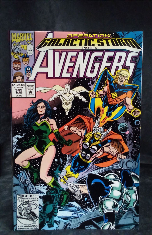 The Avengers #345 1992 Marvel Comics Comic Book