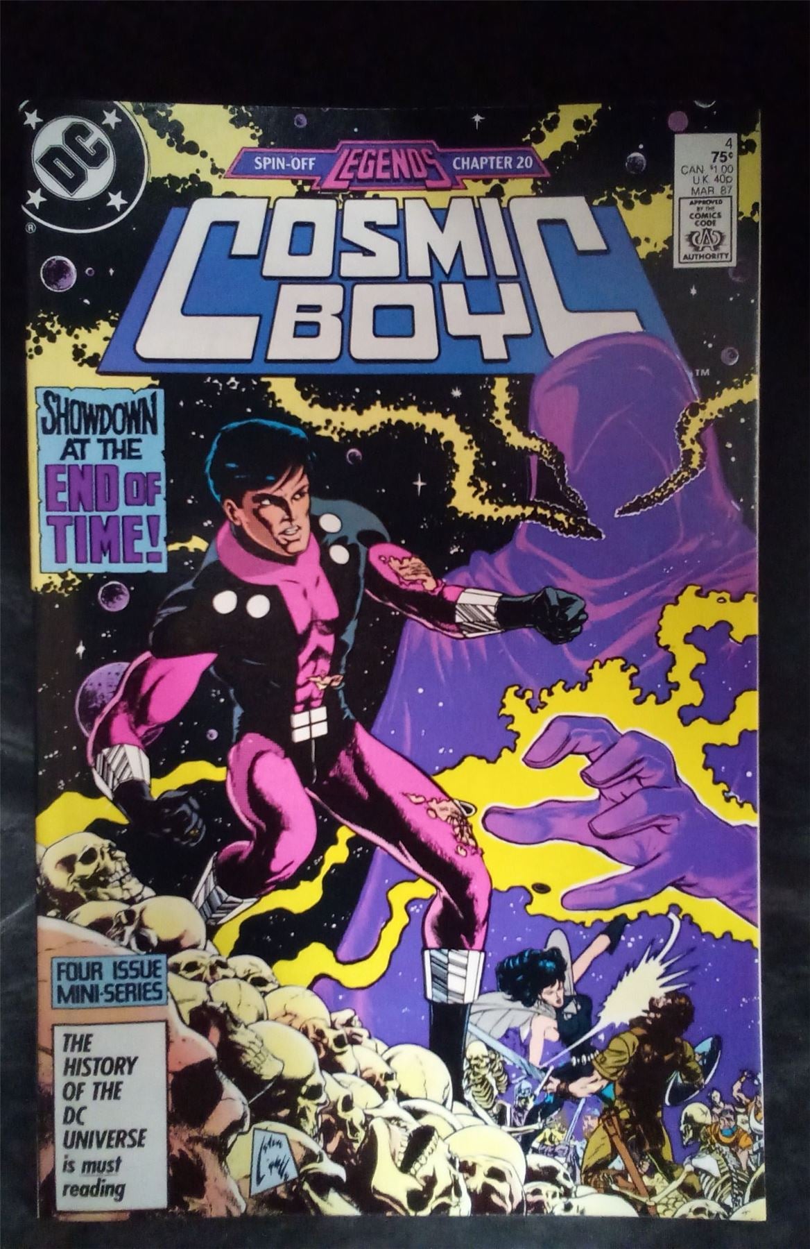 Cosmic Boy #4 1987 DC Comics Comic Book