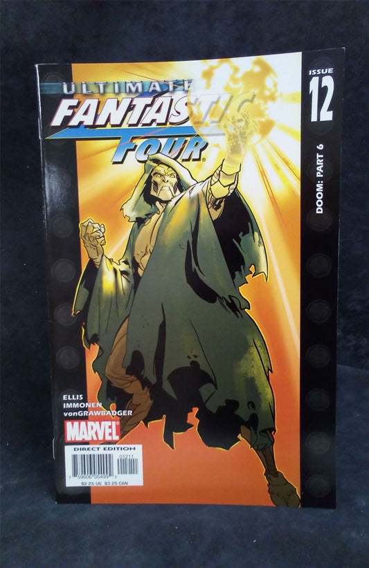 Ultimate Fantastic Four #12 Newsstand Edition 2004 Marvel Comics Comic Book
