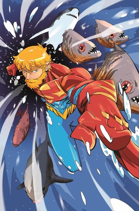 Aquaman #5 Cvr D Daniele Di Nicuolo Supersmash-up Card Stock Var DC Comics Comic Book