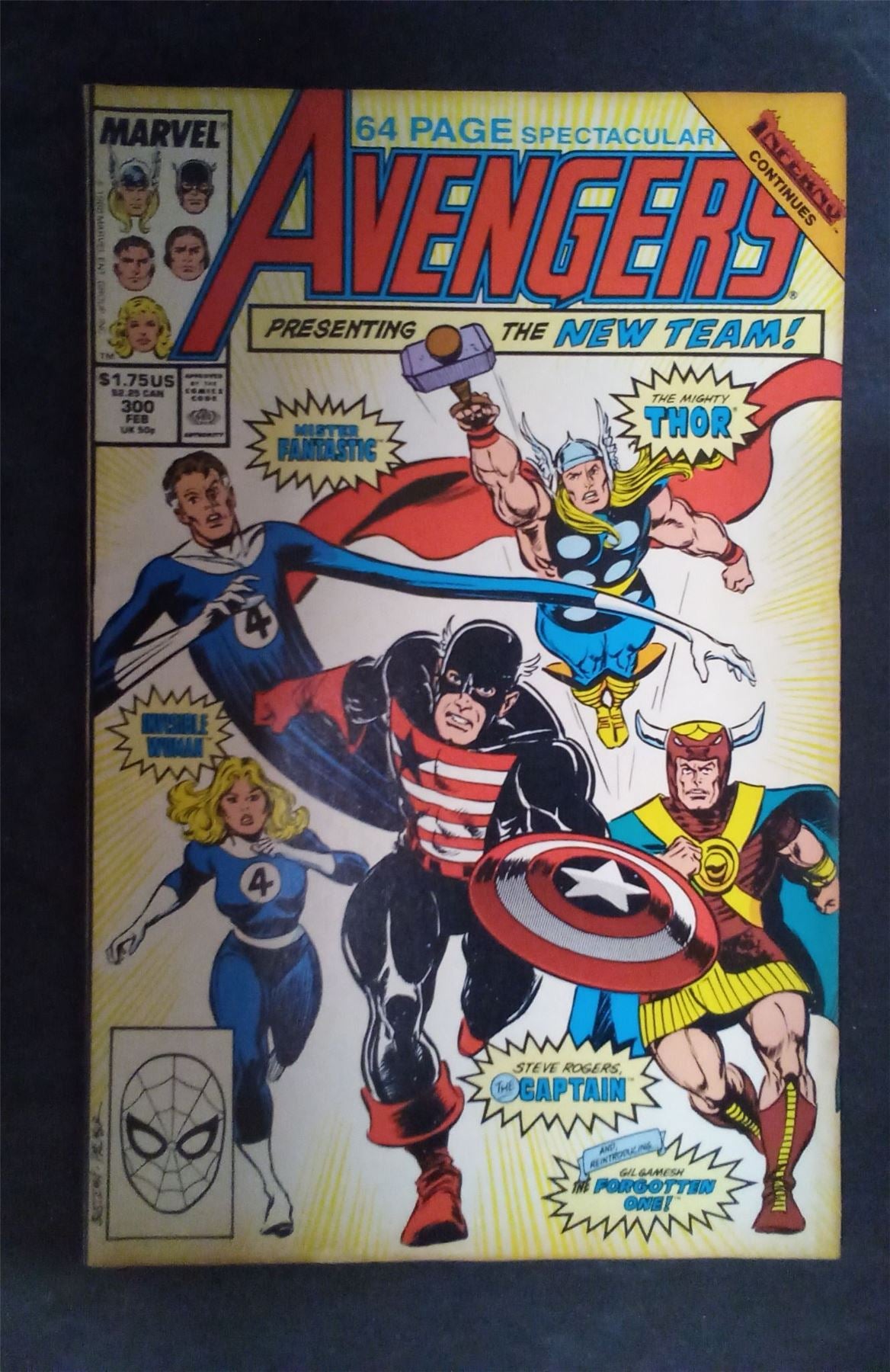 The Avengers #300 1989 Marvel Comics Comic Book