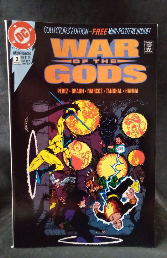 War of the Gods #3 1991 DC Comics Comic Book
