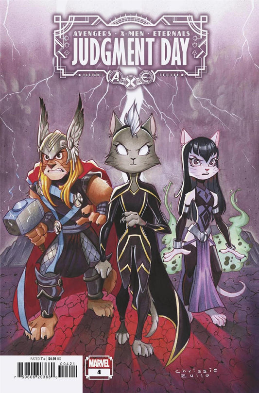 Axe Judgment Day #4 (Zullo Cat Var) Marvel Prh Comic Book 2022