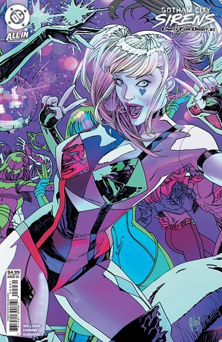 GOTHAM CITY SIRENS UNFIT FOR ORBIT #2 (OF 5) CVR C GUILLEM MARCH CONNECTING CARD STOCK VAR  DC Comics Comic Book 2025