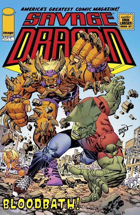 Savage Dragon #273 Cvr A Erik Larsen (mr) Image Comics Comic Book