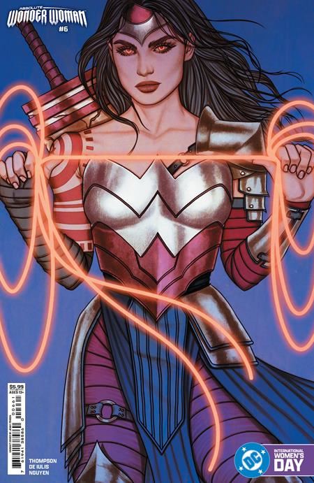 Absolute Wonder Woman #6 Cvr E Jenny Frison International Womens Day Card Stock Var  DC Comics Comic Book