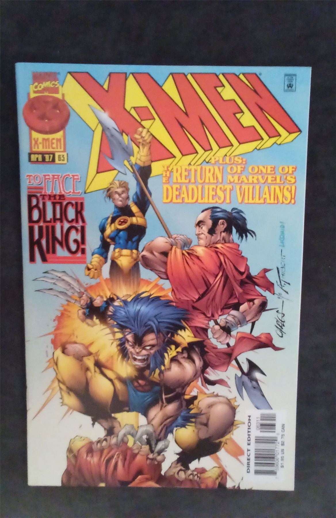 X-Men #63 1997 marvel Comic Book