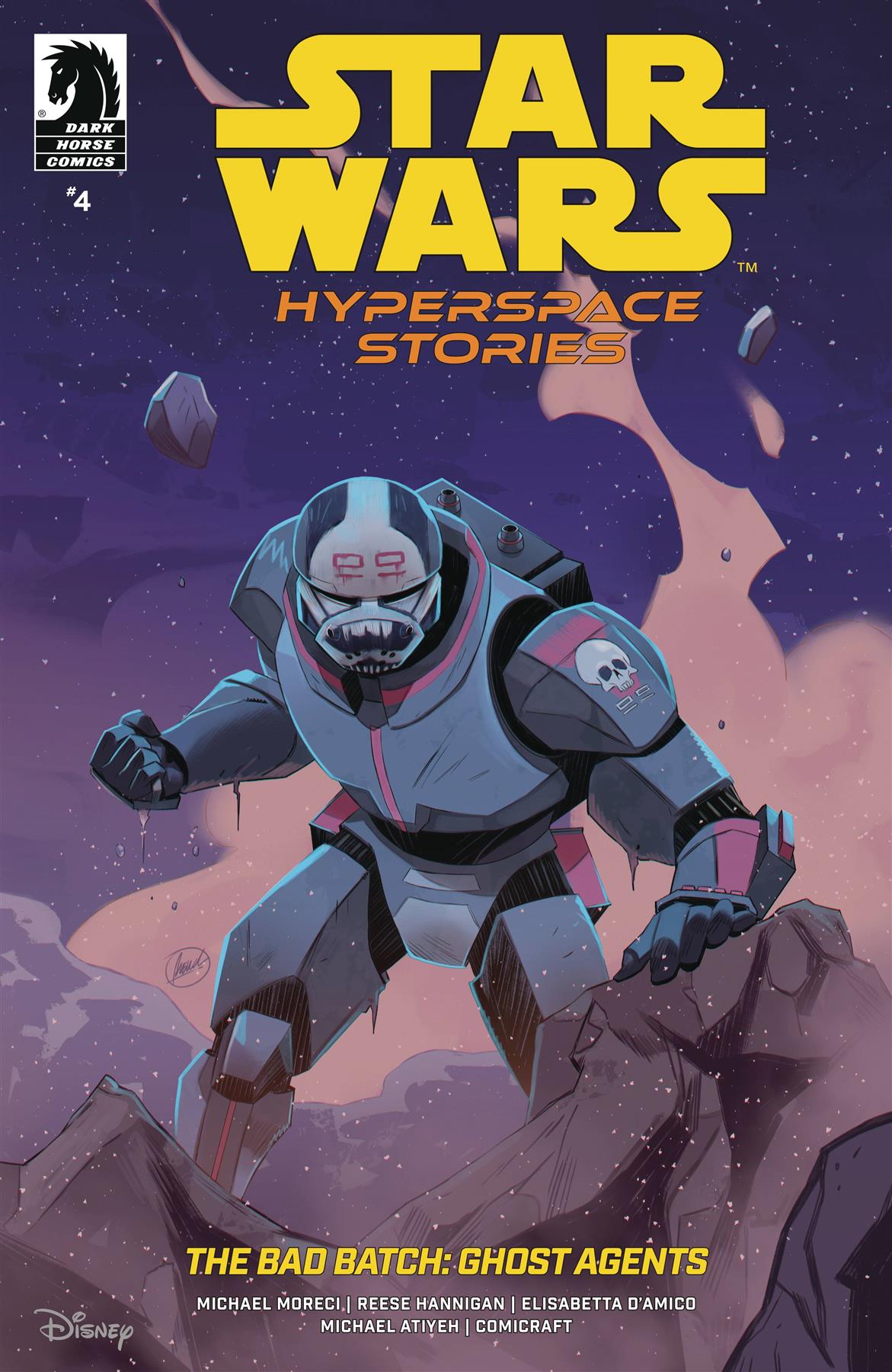 Star Wars Bad Batch Ghost Agents #4 Cvr B Carlomagno Cvr B Carlomagno Dark Horse Prh Comic Book 2025