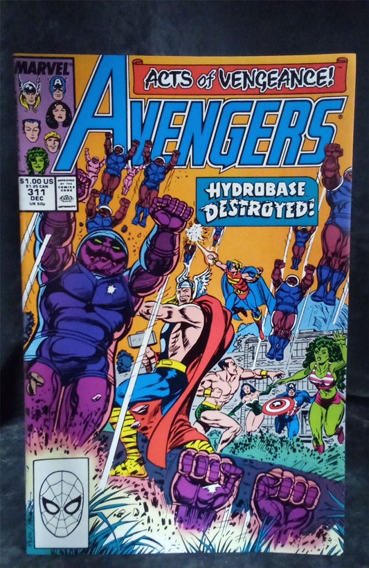 The Avengers #311 1989 Marvel Comics Comic Book