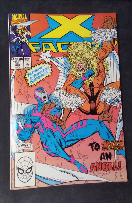 X-Factor #52 1990 marvel Comic Book