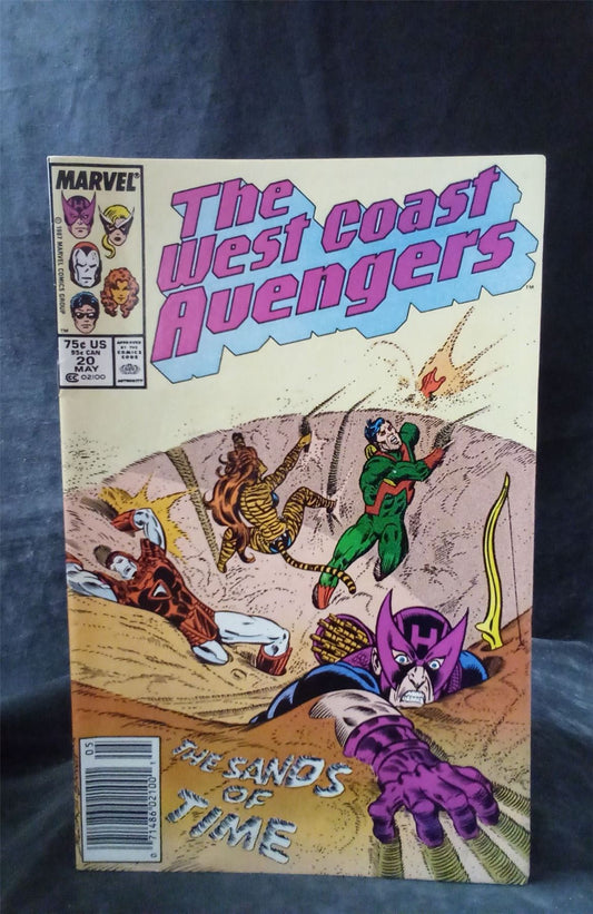 West Coast Avengers #20 1987 Marvel Comics Comic Book