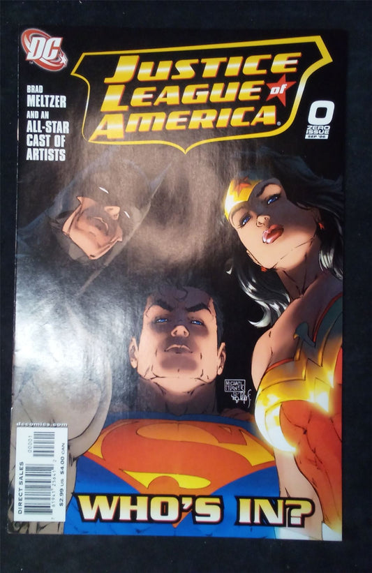 Justice League of America #0 Michael Turner Cover 2006 dc-comics Comic Book