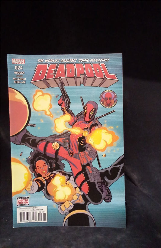 Deadpool #24 2017 Marvel Comics Comic Book