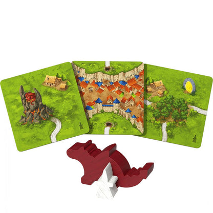 Carcassonne Exp3 (V3.1) : Dragon & Fairy Board Game by Z-Man Games