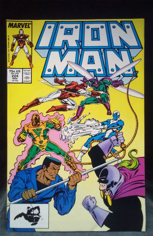 Iron Man #224 1987 Marvel Comic Book