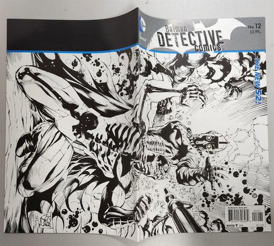 Detective Comics #12 1:25 B&W Variant Comic Book