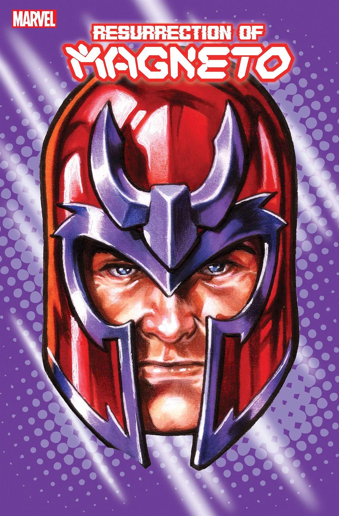 Resurrection Of Magneto #3 Mark Brooks Headshot Var (Mark Brooks Headshot Var) Marvel Prh Comic Book 2024