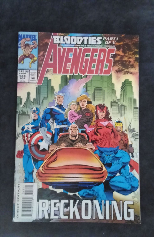 The Avengers #368 1993 marvel Comic Book