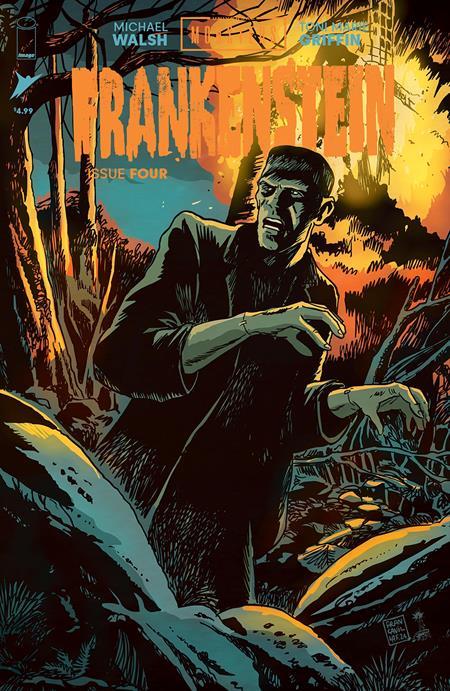 Universal Monsters Frankenstein #4 (of 4) Cvr C Inc 1:10 Francesco Francavilla Connecting Var Image Comics Comic Book