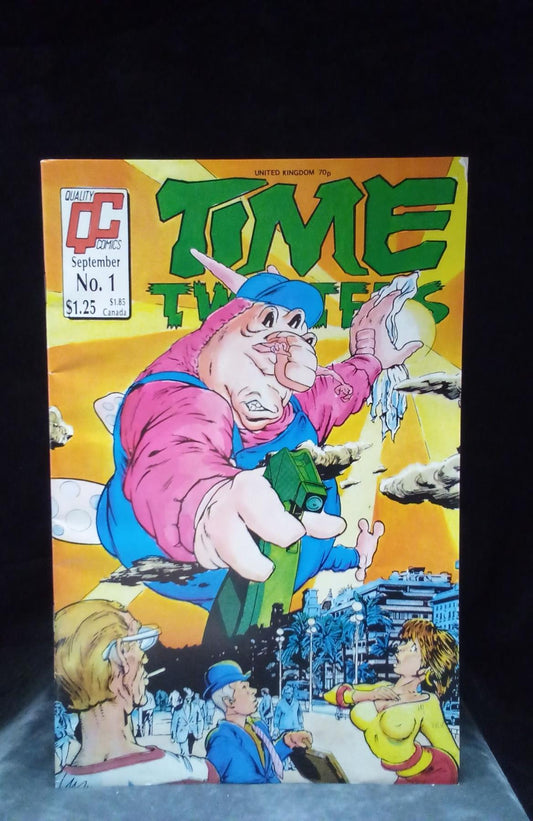 Time Twisters #1 1987  Comic Book