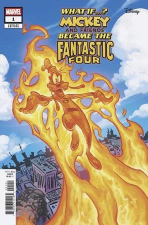 What If Mickey & Friends Became Fantastic Four #1 Young Var  Marvel Prh Comic Book 2025