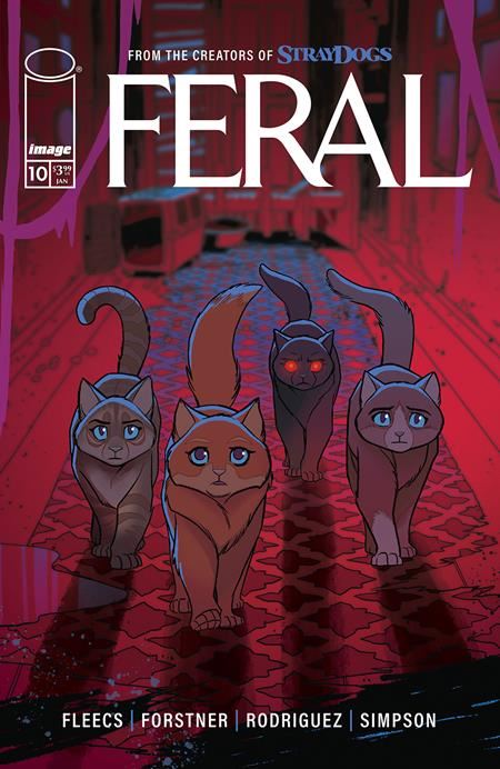 Feral #10 Cvr A Tony Fleecs & Trish Forstner  Image Comics Comic Book 2025