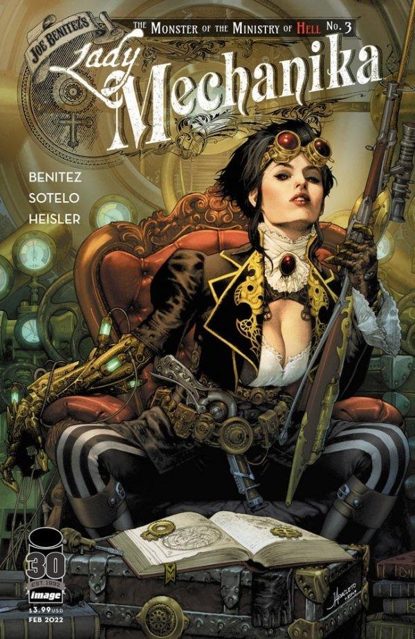 Lady Mechanika Monster Of Ministry #3 (Cvr B Anacleto & Fajardo Jr) Image Comics Comic Book 2022