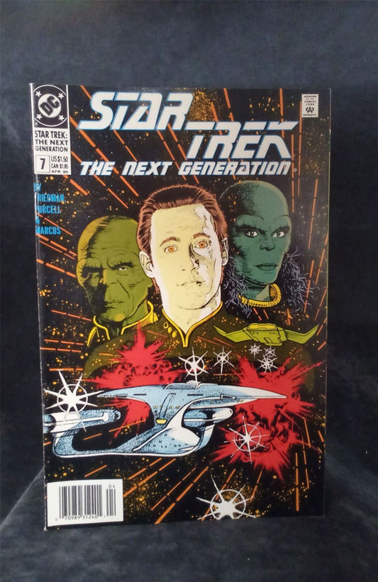 Star Trek: The Next Generation #7 1990 DC Comics Comic Book