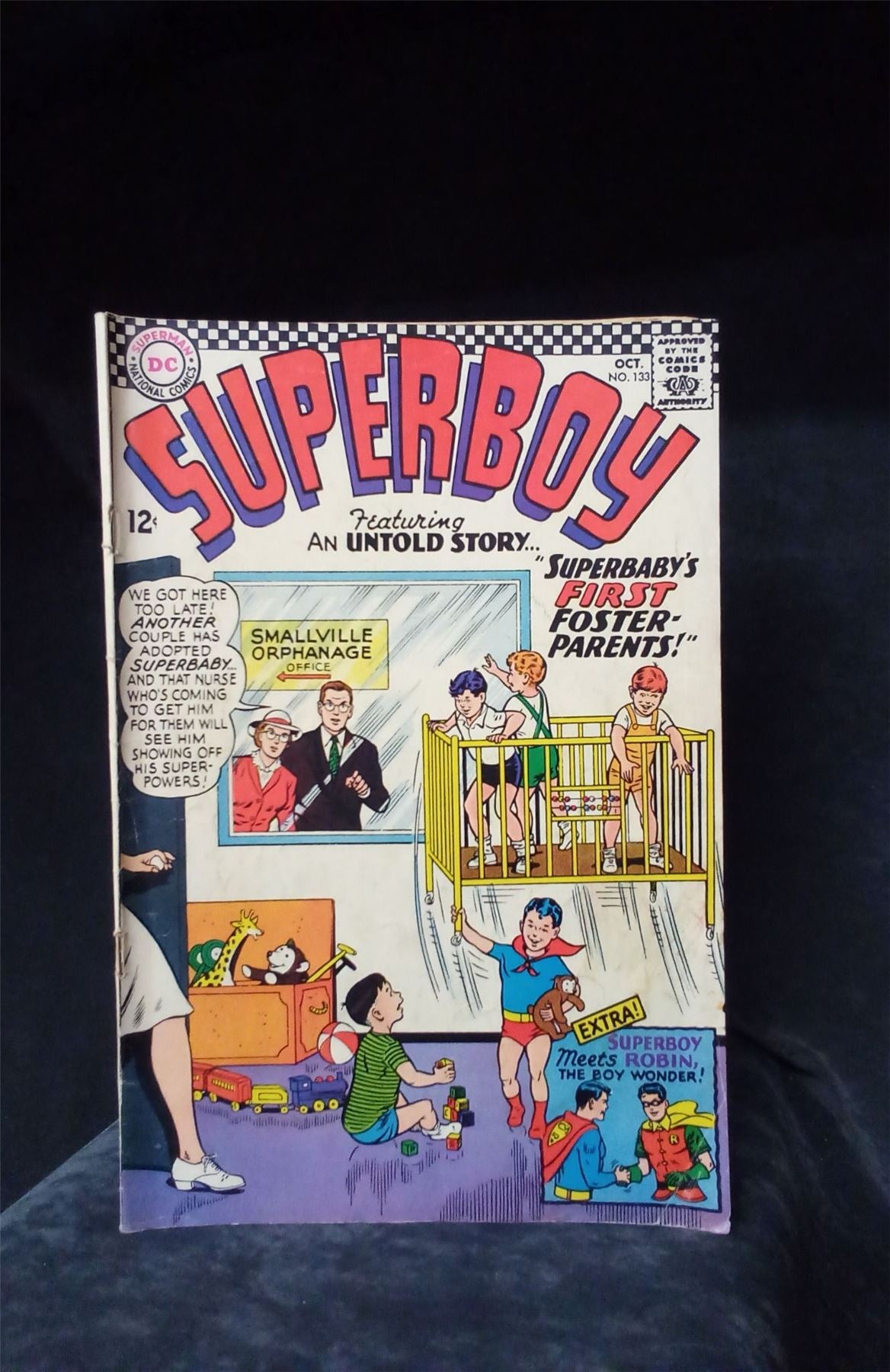Superboy #133 1966 DC Comics Comic Book