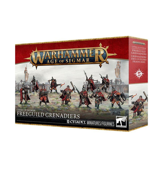 Warhammer Age of Sigmar- Cities of Sigmar: Freeguild Grenadiers 86-54 by Games Workshop
